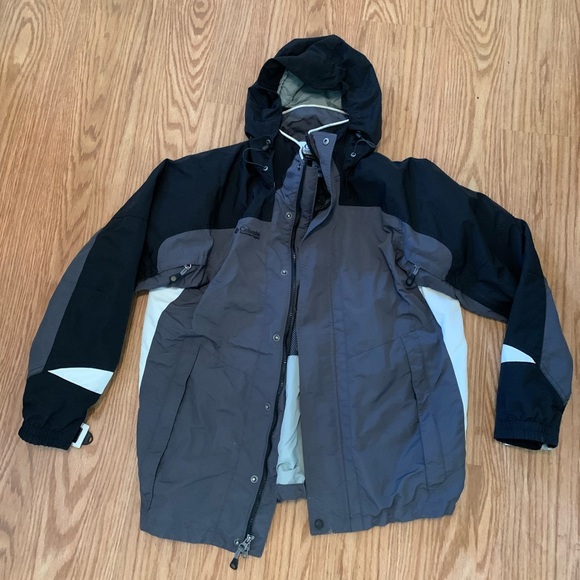 Columbia Interchange Core Winter Jacket With Hood Excellent Medium - Picture 1 of 7